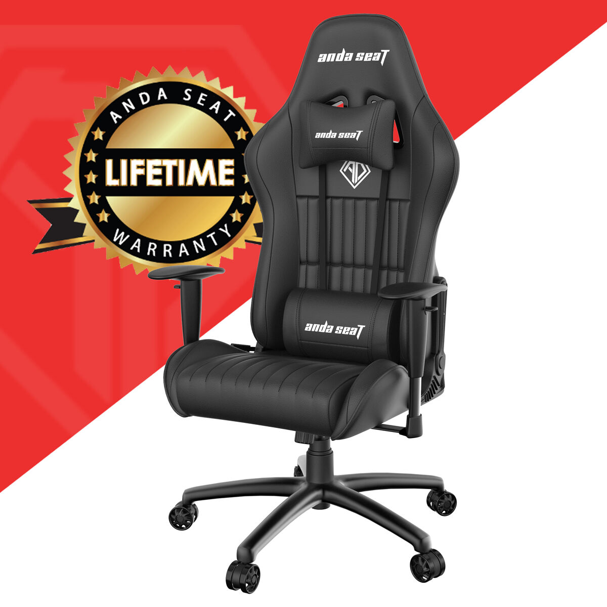 Stol Gaming AndaSeat Jungle Črna